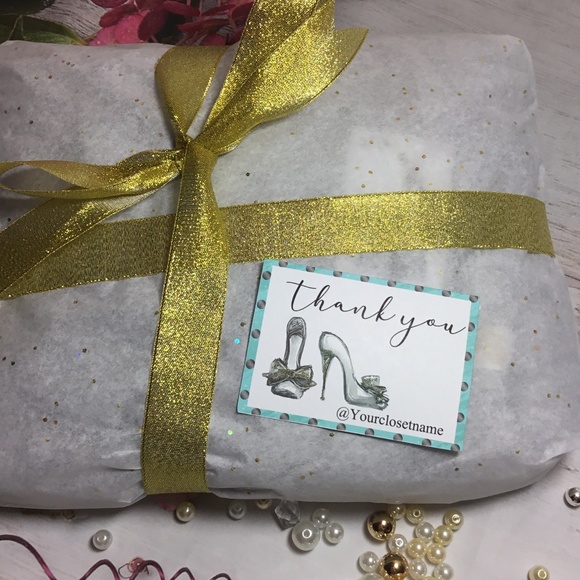 Poshmark Thank you customer Closet Cards - Picture 2 of 12